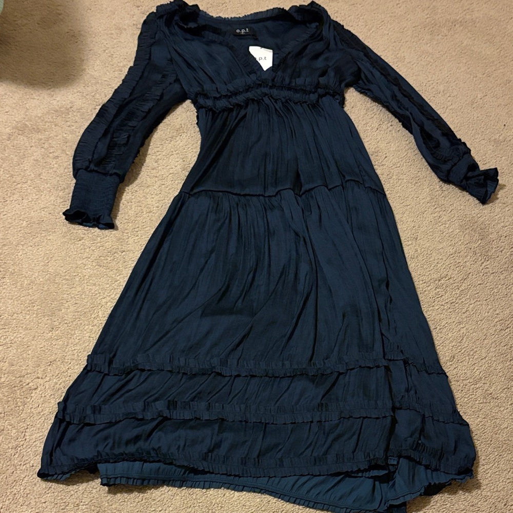 Navy blue dress